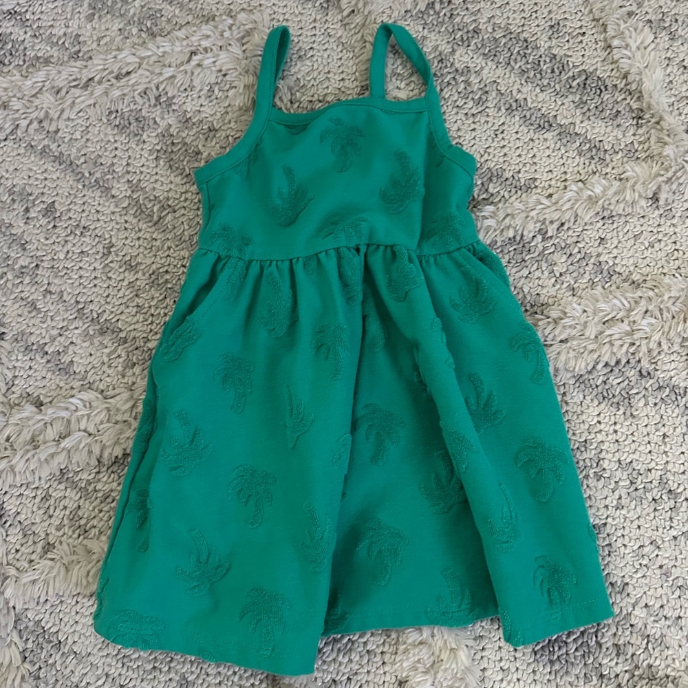 Target Green Kids Dress/pool cover up